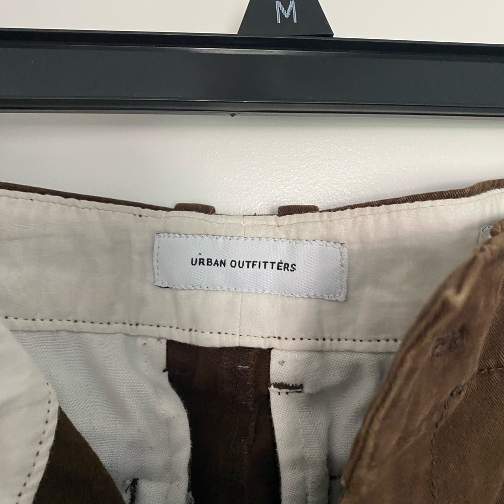 URBAN OUTFITTERS BROWN SOFT UNISEX PANTS. SIZE 29/30. SUPER COMFY LOW WAIST - Picture 5 of 5